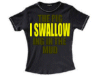 THE PIG IS WALLOWING IN THE MUD